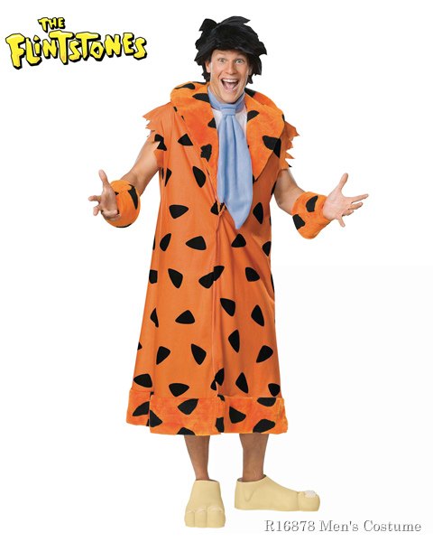 Adult Fred Flintstone Costume - Click Image to Close