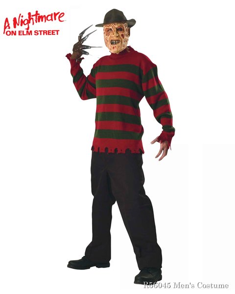 Nightmare On Elm Street Freddy Sweater For Adults - Click Image to Close