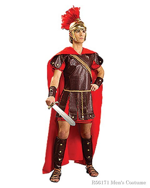 Roman Warrior Costume For Men - Click Image to Close