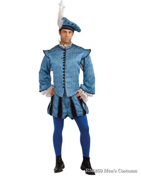Grand Heritage Hamlet Mens Costume - Click Image to Close