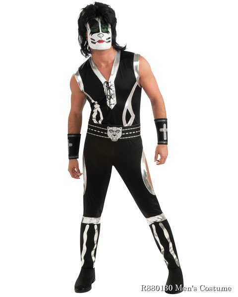 Deluxe KISS Cat Man Mens Costume - Click Image to Close