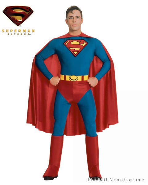 Adult Superman (tm) Costume - Click Image to Close