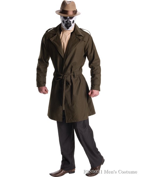 The Watchmen Adult Rorschach Costume - Click Image to Close