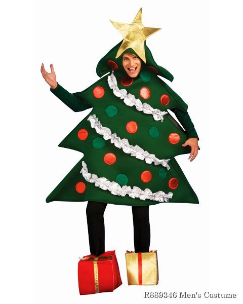 Mens Christmas Tree Costume - Click Image to Close