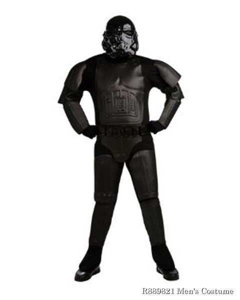 Deluxe Star Wars Shadow Trooper Mens Costume - Click Image to Close