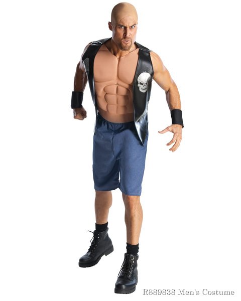 WWE Deluxe Stone Cold Steve Austin Mens Costume - Click Image to Close