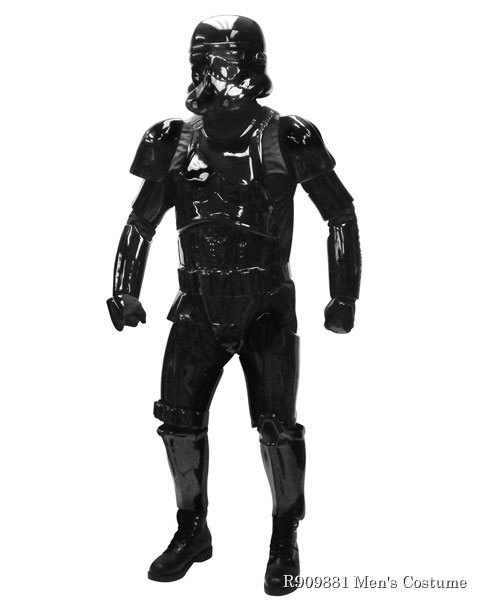 Supreme Star Wars Black Shadow Trooper Mens Costume
