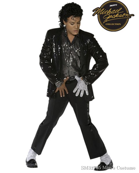 Adult Michael Jackson, Billie Jean Costume - Click Image to Close