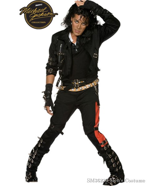 Adult Michael Jackson, Bad Costume - Click Image to Close