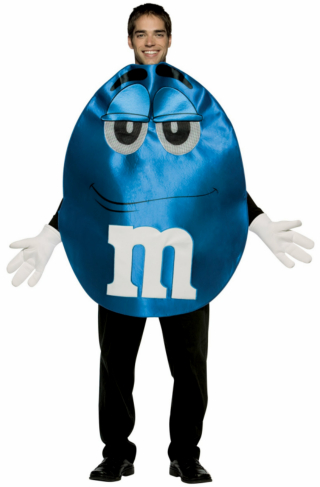 M&Ms Blue Deluxe Teen Costume - Click Image to Close