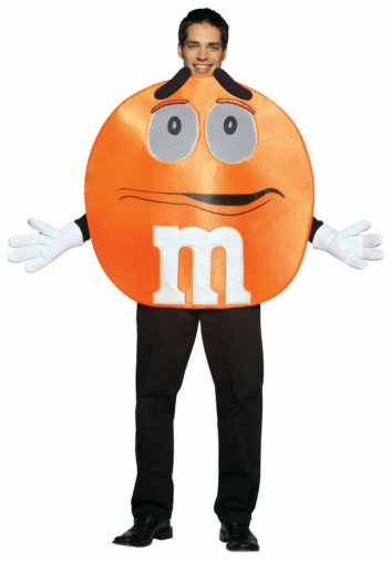 M&Ms Orange Deluxe Teen Costume - Click Image to Close