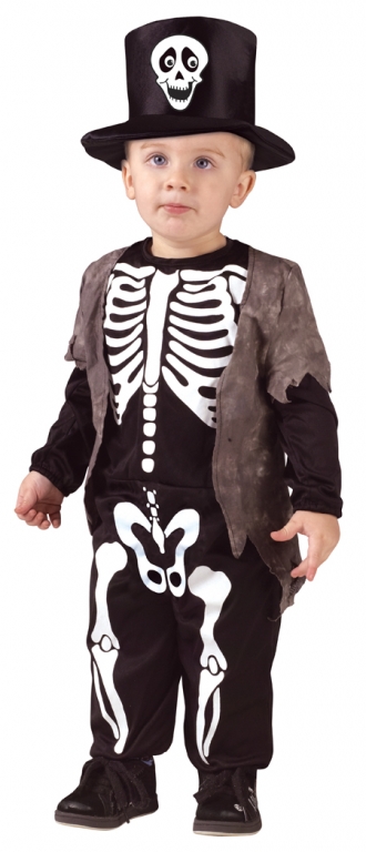 Happy Skeleton Toddler Costume - Click Image to Close