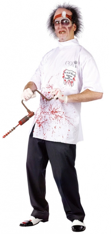 Dr Killer Driller Teen Costume - Click Image to Close