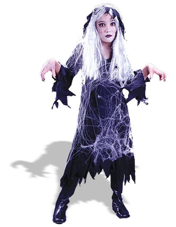 Spiderweb Gauze Ghost Child Costume - Click Image to Close