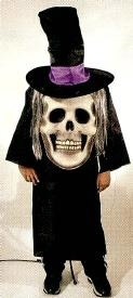 Skull Mad Hatter Child - Click Image to Close