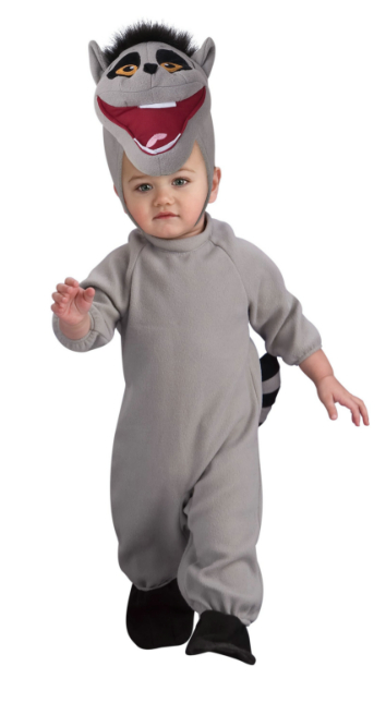 The Penguins of Madagascar King Julien Infant/Toddler Costume - Click Image to Close