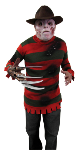 A Nightmare on Elm Street Deluxe Freddy Krueger Sweater Teen - Click Image to Close