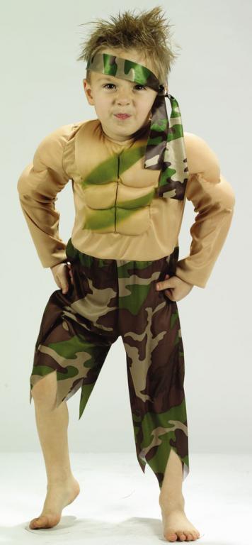 Jungle Fighter Toddler Costume - Click Image to Close