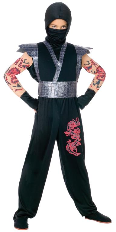 Ninja Masta Child Costume - Click Image to Close