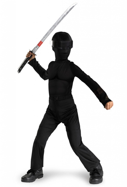 GI Joe Snake Eyes Costume - Click Image to Close