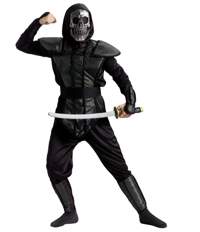 Skull Ninja Costume - Click Image to Close