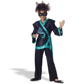 Jewel Dragon Ninja Child Costume - Click Image to Close