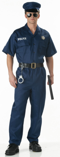 Police Officer Costume Adult - Click Image to Close