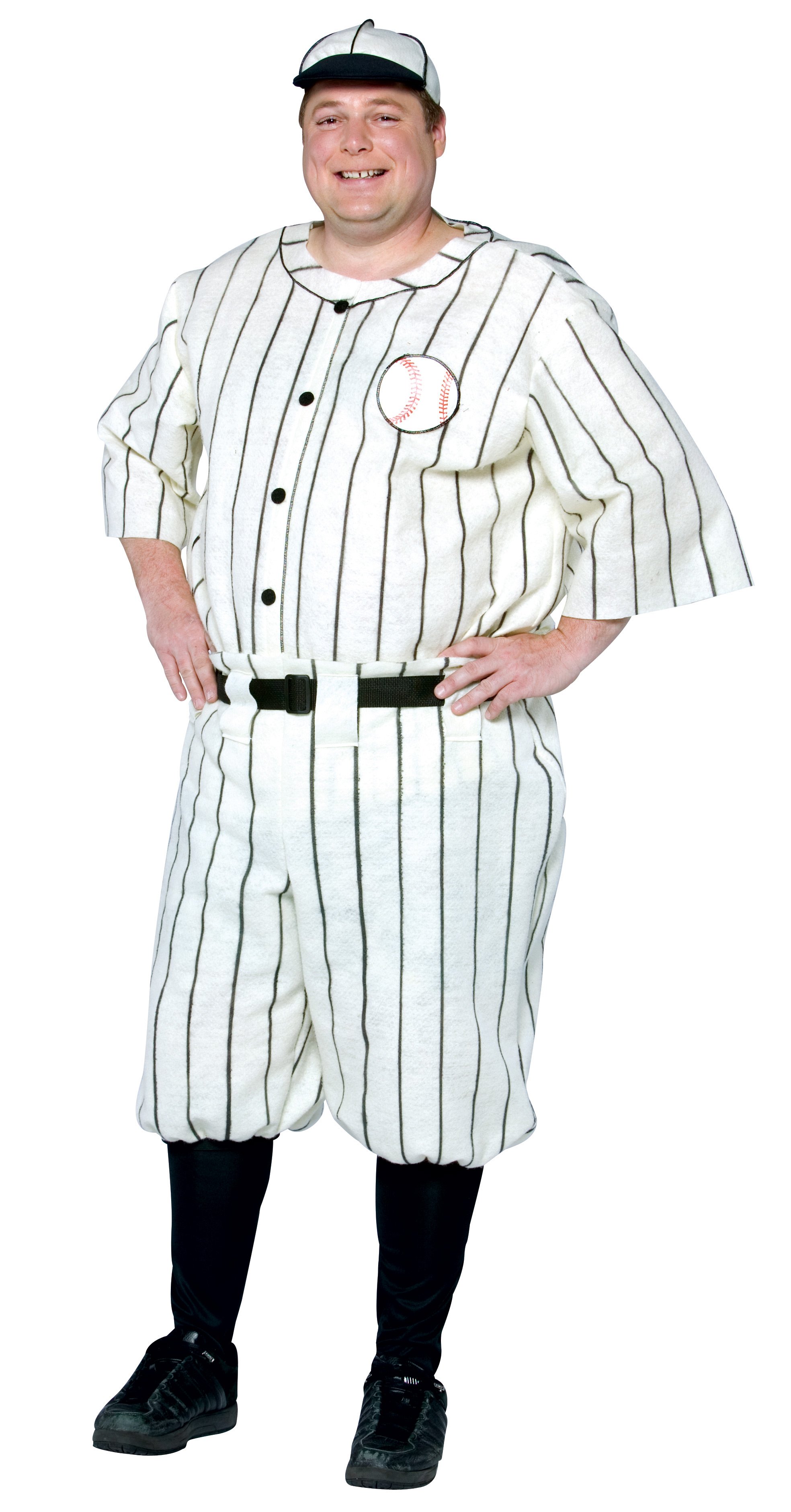 Old Tyme Baseball Player Adult Plus Costume