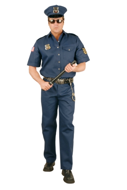 Police Officer Adult Costume - Click Image to Close