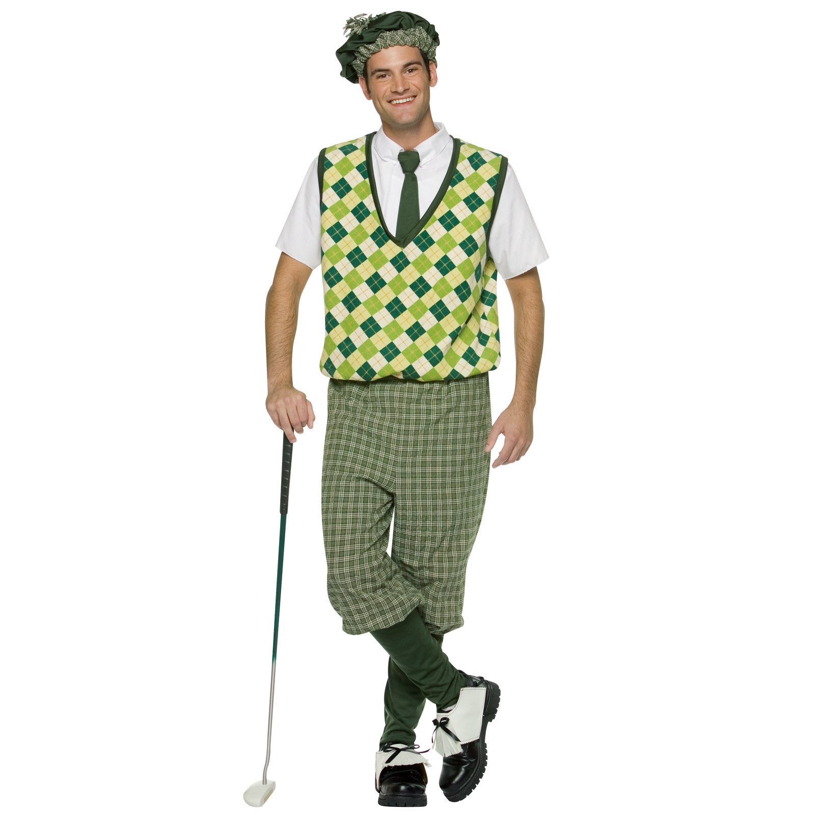 Old Tymer Golfer Adult Costume - Click Image to Close