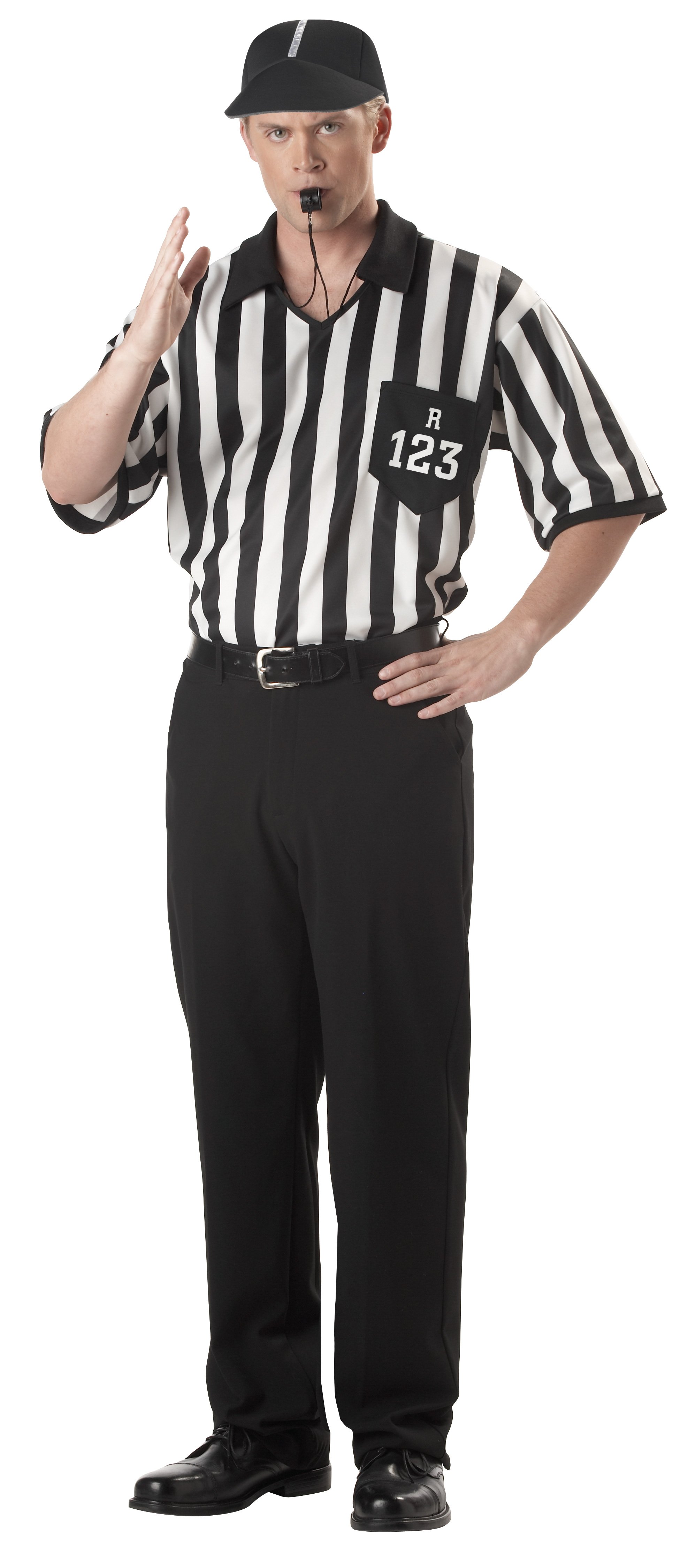 Referee Set Adult Costume - Click Image to Close