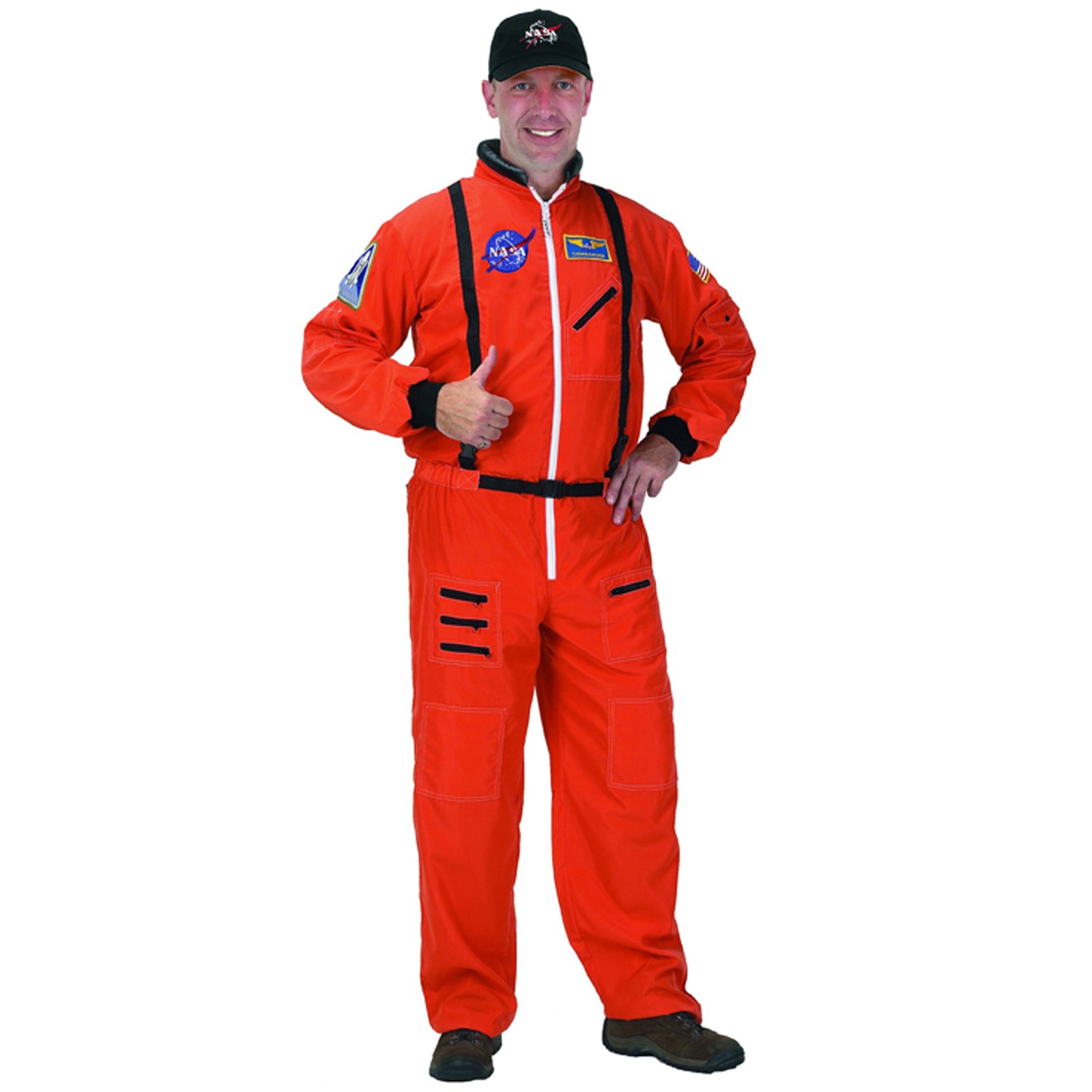 NASA Astronaut Orange Suit Adult Costume