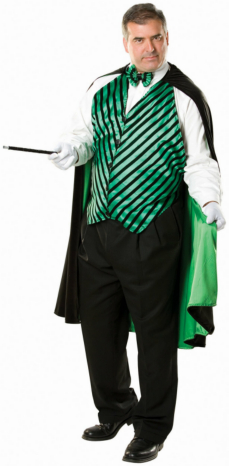 Mortimer the Magician Adult Plus Costume - Click Image to Close