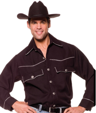 Cowboy Adult Shirt - Click Image to Close