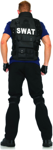 SWAT Commander Adult Costume - Click Image to Close