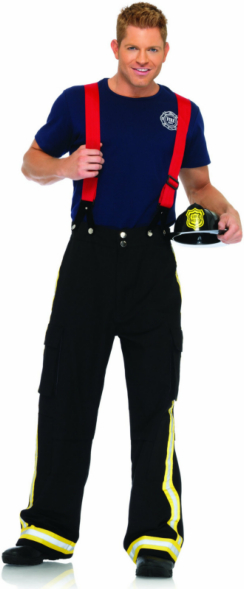 Firefighter Adult Costume - Click Image to Close