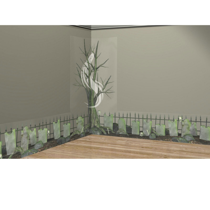 5' Graveyard Scene Setter Add-On - Click Image to Close