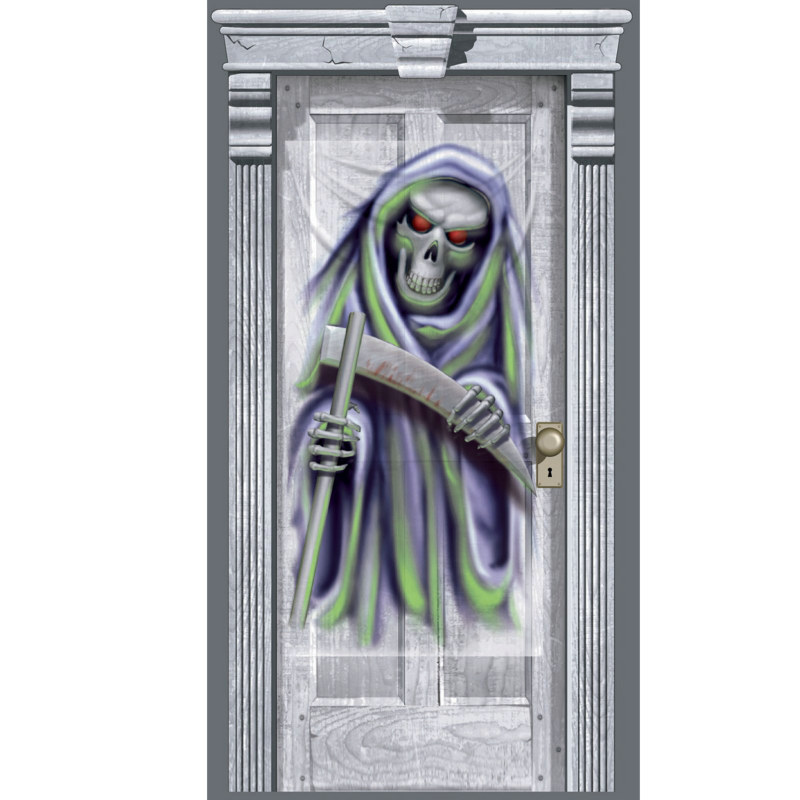 5' Grim Reaper Door Gore - Click Image to Close