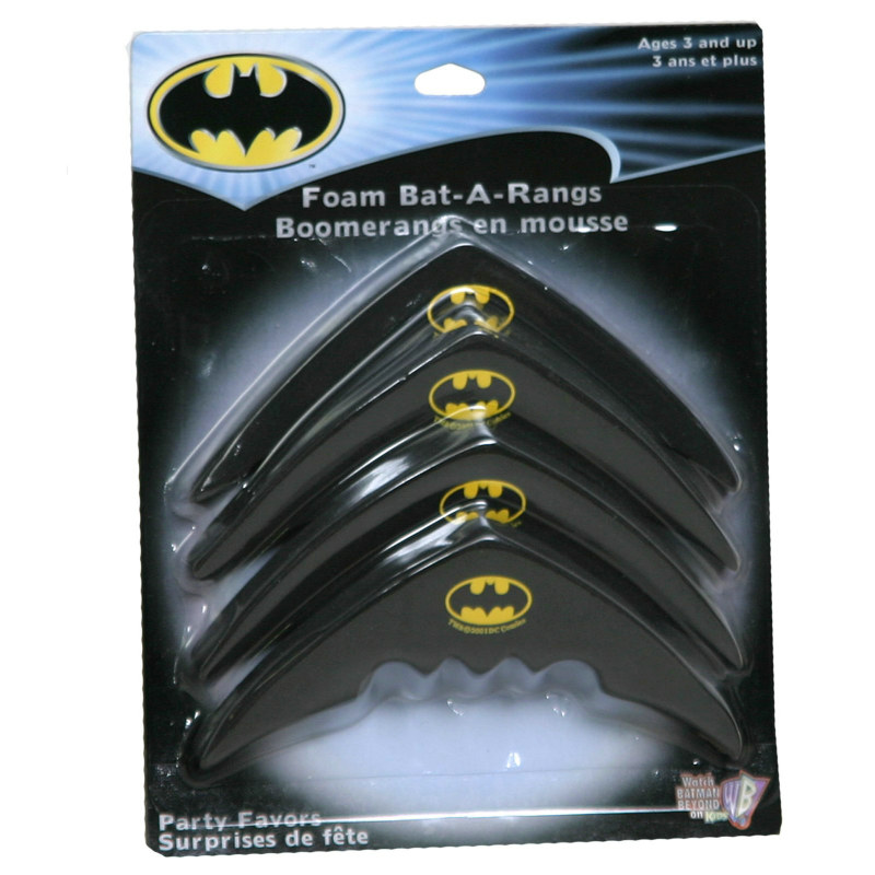 Batman Foam Bat-A-Rangs (4 count) - Click Image to Close