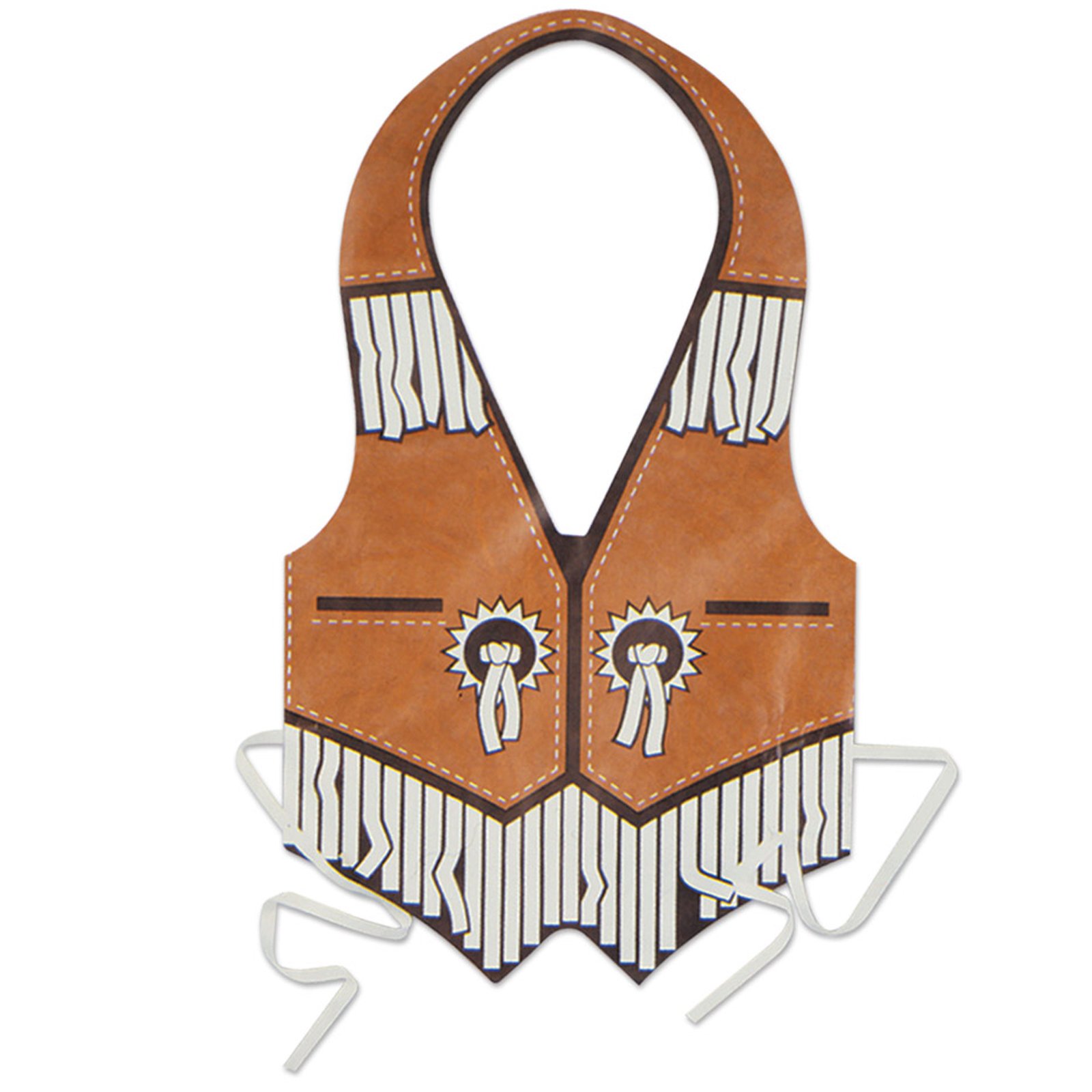 Plastic Cowboy Western Vest - Click Image to Close