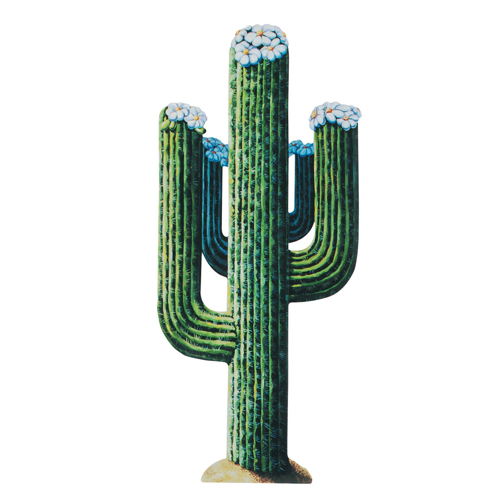 4' Jointed Cactus Cutout - Click Image to Close