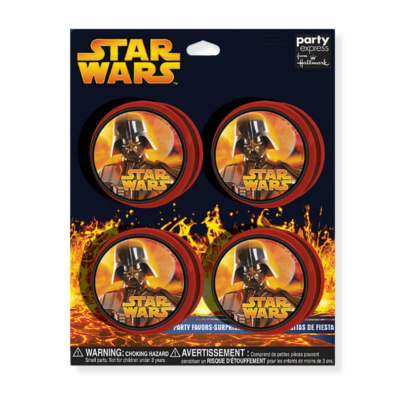 Star Wars Yo Yo's (4 count) - Click Image to Close