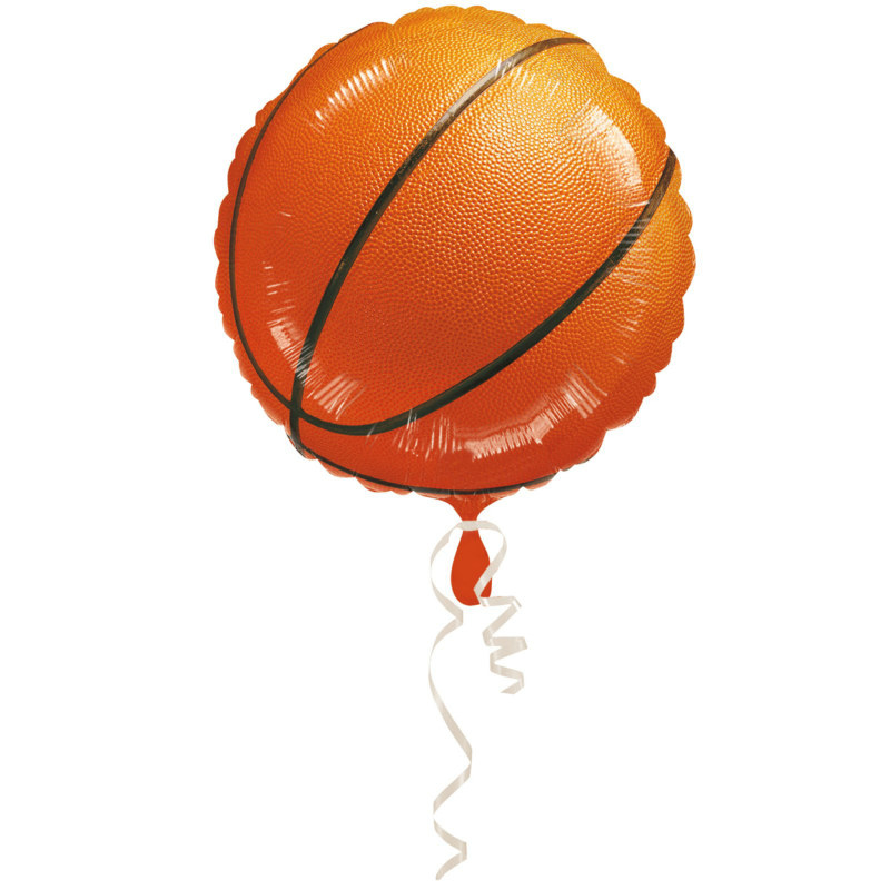 Basketball 18" Foil Balloon - Click Image to Close