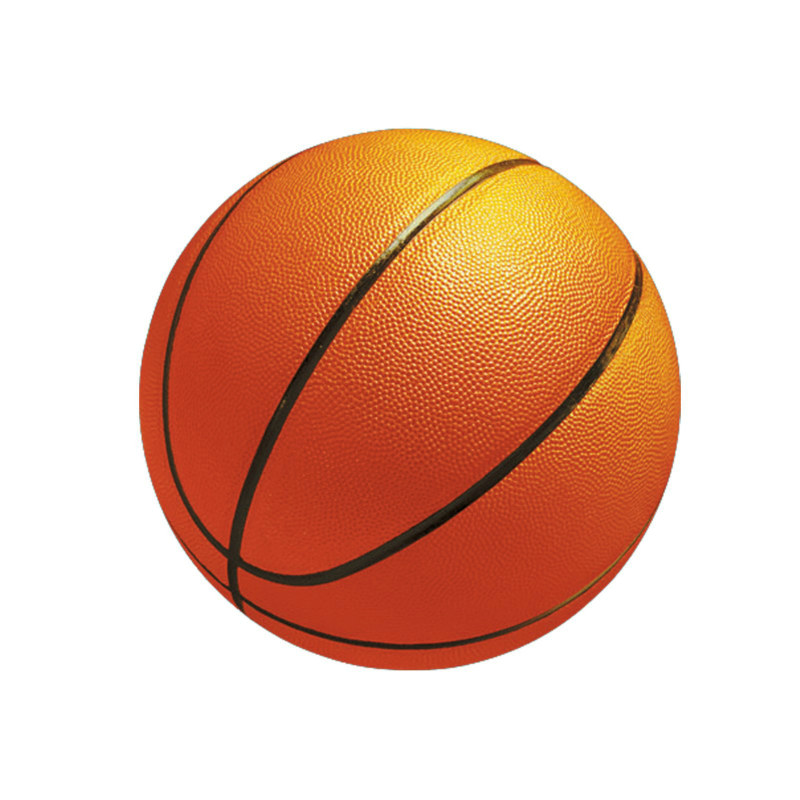 5" Basketball-shaped Cutout - Click Image to Close