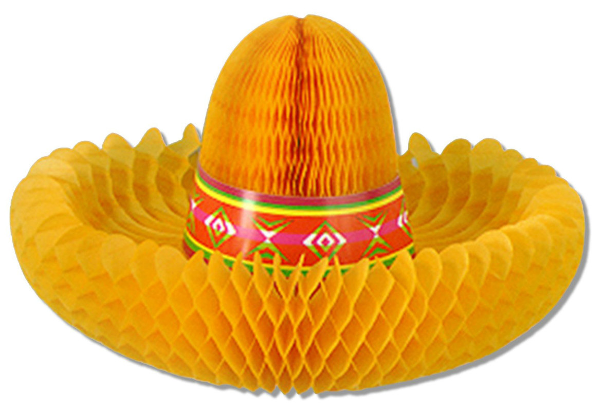 Fiesta 12" Sombrero Centerpiece - Click Image to Close