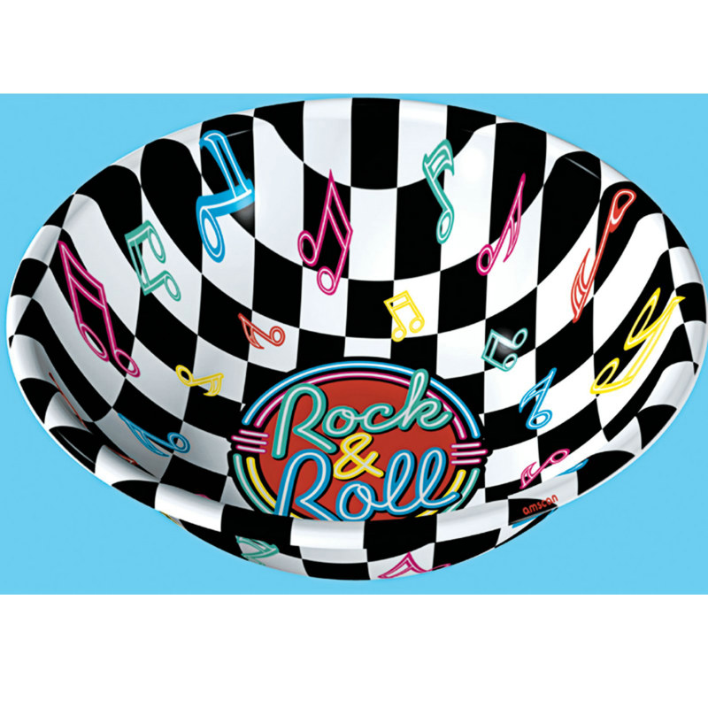 Sock Hop Large Bowl - Click Image to Close