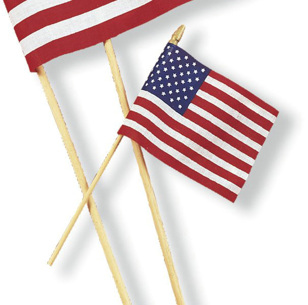 Cloth Flag 4" x 6" (1 count) - Click Image to Close