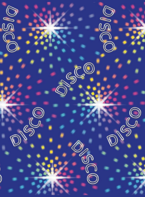 40' Disco Sparkle Lights Room Roll