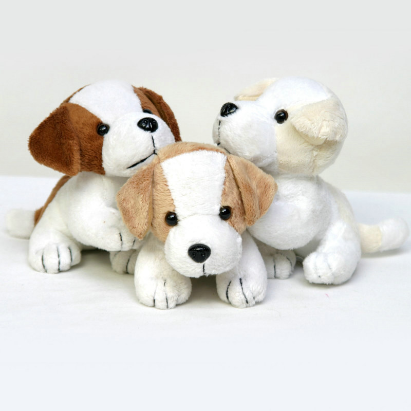 6" Dog Plush - Assorted (1 Count) - Click Image to Close