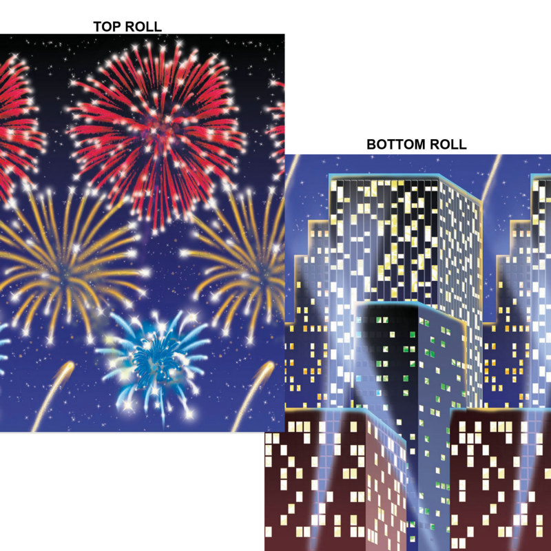 20' New York Cityscape Room Rolls (2 count) 20' New York Cityscape Room Rolls (2 count)